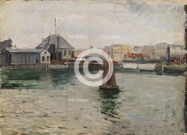 View from Havnegade, 1890-1906. Creator: Albert Gottschalk.