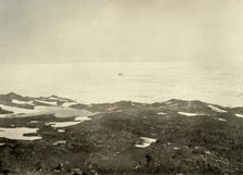 View from High Hill...The Ship in Loose Pack c1908, (1909)
