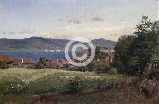 View from Holmsbu, 1873. Creator: Christian Delphin Wexelsen.