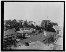 View from hotel, Key West, Fla., c1900. Creator: Unknown