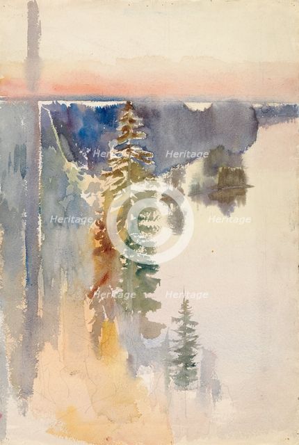 View from Kaukola Ridge, 1888-1889. Creator: Albert Edelfelt.