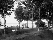 View from Kay's (i.e. Kayes) Park, Lake Geneva, Wis., c1898. Creator: Unknown