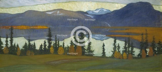 View from Klocka. Creator: Helmer Osslund.