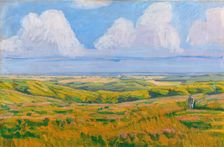 View from Korsdalen. Hammer Hills, 1926. Creator: Niels Larsen Stevns