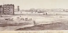 View from Lady Kaye's Dressing Room at Marylebone 1793. Artist: Samuel Hieronymus Grimm