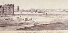 View from Lady Kaye's Dressing Room at Marylebone 1793. Artist: Samuel Hieronymus Grimm