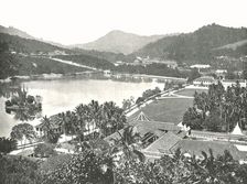 View from Lady Horton's Walk Kandy, Ceylon, 1895. Creator: W & S Ltd