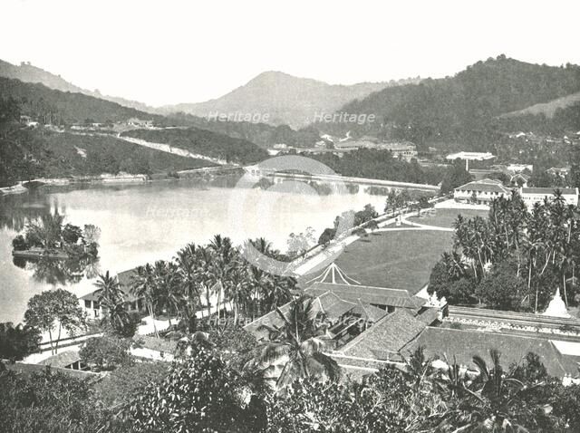 'View from Lady Horton's Walk', Kandy, Ceylon, 1895. Creator: W & S Ltd.
