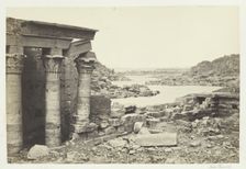 View from Philae, Looking North, 1857. Creator: Francis Frith