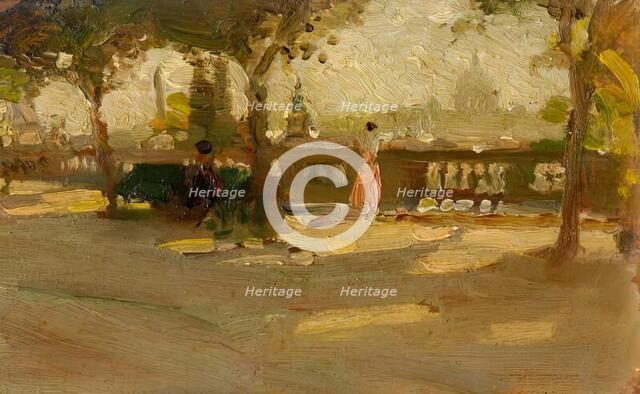 View from Pincia, 1908. Creator: Douglas Strachan.