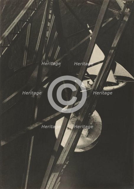 View from Pont Transbordeur, Marseille, 1929. Creator: Moholy-Nagy, Laszlo (1895-1946).
