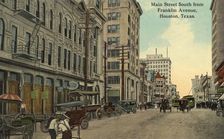 View From Queen Anne Hill, Mt. Rainier in the Distance, Houston, Texas, 1942