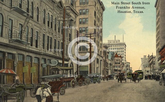 View From Queen Anne Hill, Mt. Rainier in the Distance, Houston, Texas, 1942. Artist: Unknown
