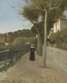 View from Rome, 1882. Creator: Christian Skredsvig