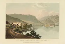 View from Stresa of the Beautiful Island (Isola Bella, Lago Maggiore), before 1820. Creator: Gabriel Ludwig Lory