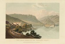 View from Stresa of the Beautiful Island (Isola Bella, Lago Maggiore), before 1820. Creator: Gabriel Ludwig Lory
