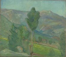 View from Seljord, 1906. Creator: Oluf Wold-Torne