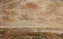View from Tähtitorninmäki to the north, 1816. Creator: Erik Wilhelm the Younger