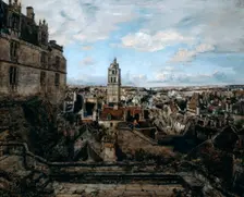 View from the Terrace of the Castle Loches 1884. Artist: Emmanuel Lansyer