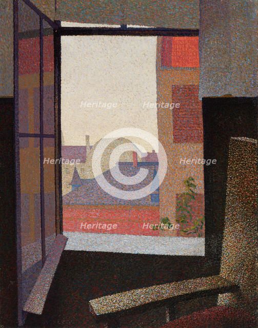 View from the Window, 1930. Creator: Arthur Segal.