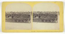 View from the Agricultural Grounds, Washington, D.C., 1855/75. Creators: Kilburn Brothers, BW Kilburn