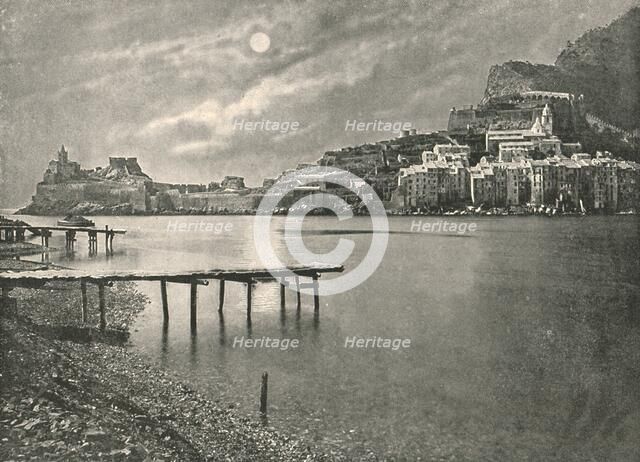 View from the Bay, La Spezia, Italy, 1895.  Creator: Unknown.