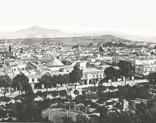 View from the cathedral, Puebla, Mexico, 1895. Creator: Unknown