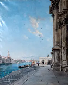 View from the Church of Madonna della Salute 1892. Artist: Emmanuel Lansyer