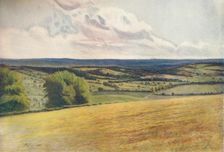 View from the Churchyard, Tatsfield 1912, (1914). Artist: James S Ogilvy