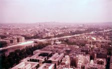 View from the Eiffel Tower, Paris, France, c1955. Creator: Arthur Charles Kirby Ware