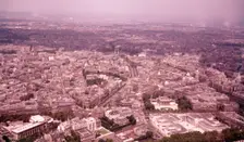 View from the Eiffel Tower, Paris, France, c1955. Creator: Arthur Charles Kirby Ware
