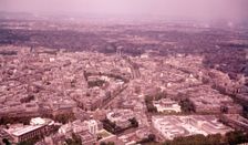 View from the Eiffel Tower, Paris, France, c1955. Creator: Arthur Charles Kirby Ware