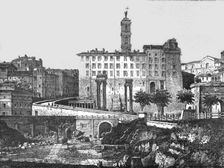 View from the Forum; A First Visit to Rome 1875. Creator: Unknown