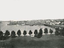 View from the Government Buildings, Victoria, Canada, 1895. Creator: William Notman & Son