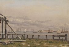 View from the Lime-kilns in Copenhagen, 1825. Creator: CW Eckersberg