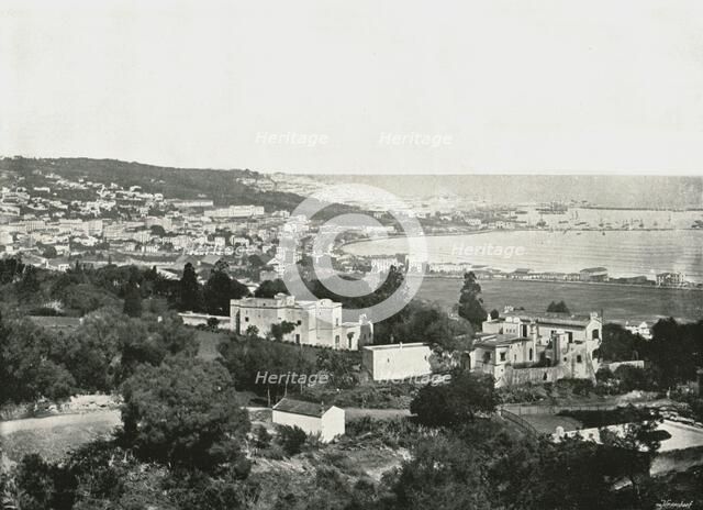 'View from the Mustafa', Algiers, Algeria, 1895.  Creator: Poulton & Co.