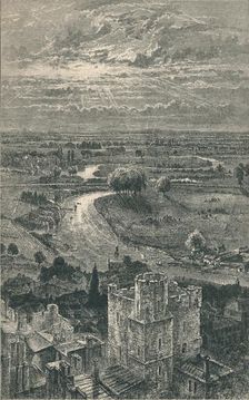 View from the Round Tower 1895