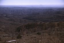 View from the Skyline Drive, Virginia., ca. 1940. Creator: Jack Delano