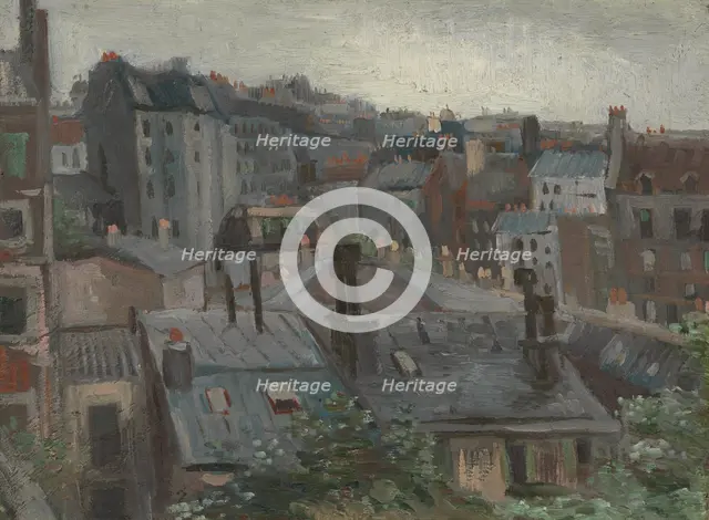 View from Vincent's Studio.