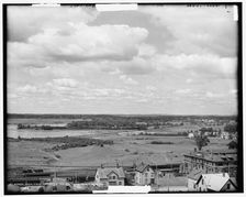 View from western promenade, Portland, Me., 1900. Creator: Unknown