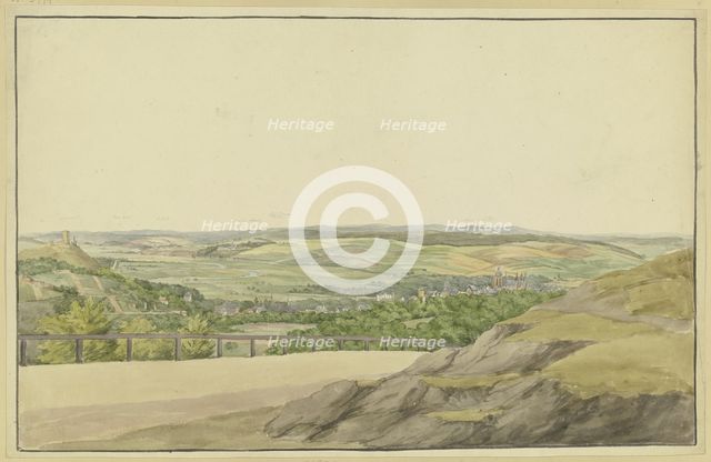View from Wetzlar, 19th century. Creator: Heinrich Rosenkranz.