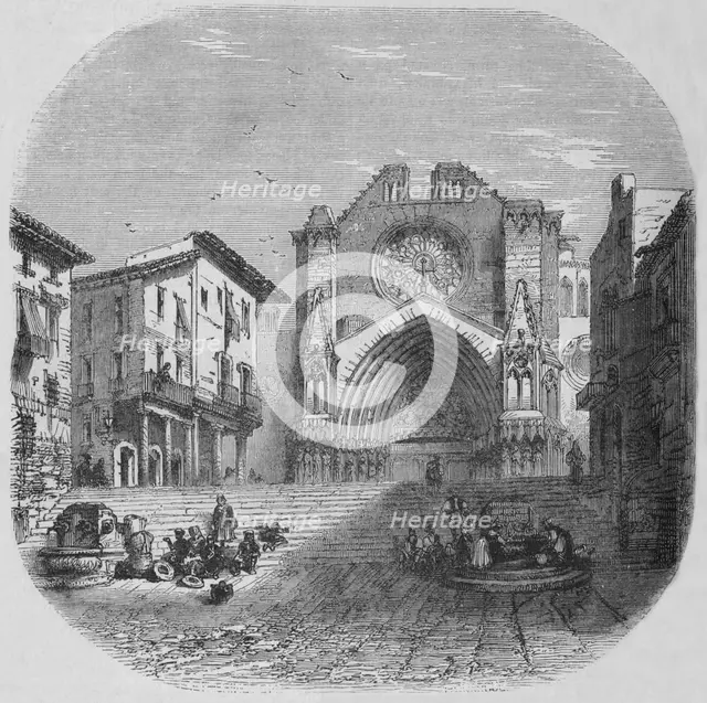 'View in Tarragona', c1880. Artist: Unknown.