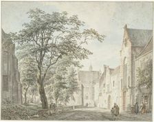 View in the city of Montfoort, 1775. Creator: Paulus van Liender
