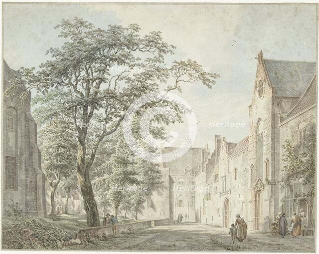 View in the city of Montfoort, 1775. Creator: Paulus van Liender.