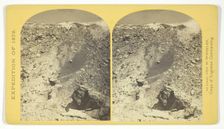 View in the Grand Cañon of the Colorado River, 1872. Creator: William H. Bell