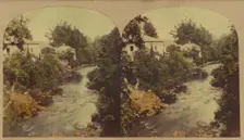 View in the Dargle, county Wicklow, Ireland, about 1860. Creator: London Stereoscopic & Photographic Co