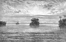 View in the Delta of the Orinoco; A Journey up the Orinoco 1875. Creator: Unknown