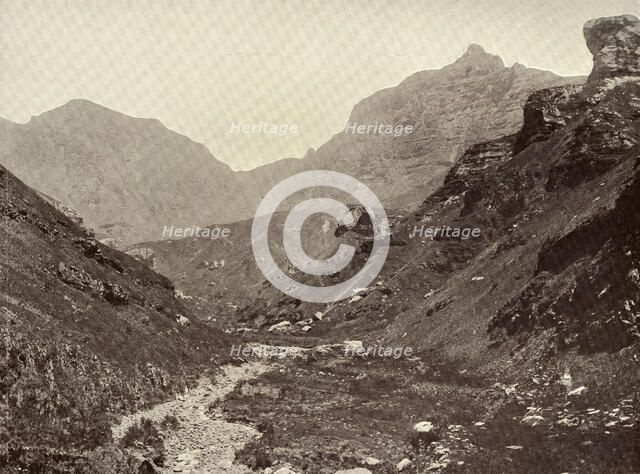 'View in the Drakensberg Region', c1900. Creator: N. P. Edwards.