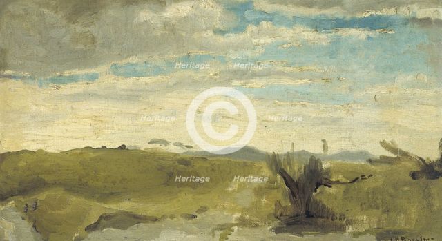 View in the Dunes near Dekkersduin, The Hague, c.1875-c.1885. Creator: George Hendrik Breitner.