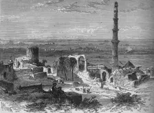 View in the Environs of Delhi c1880. Artist: Richard Principal Leitch